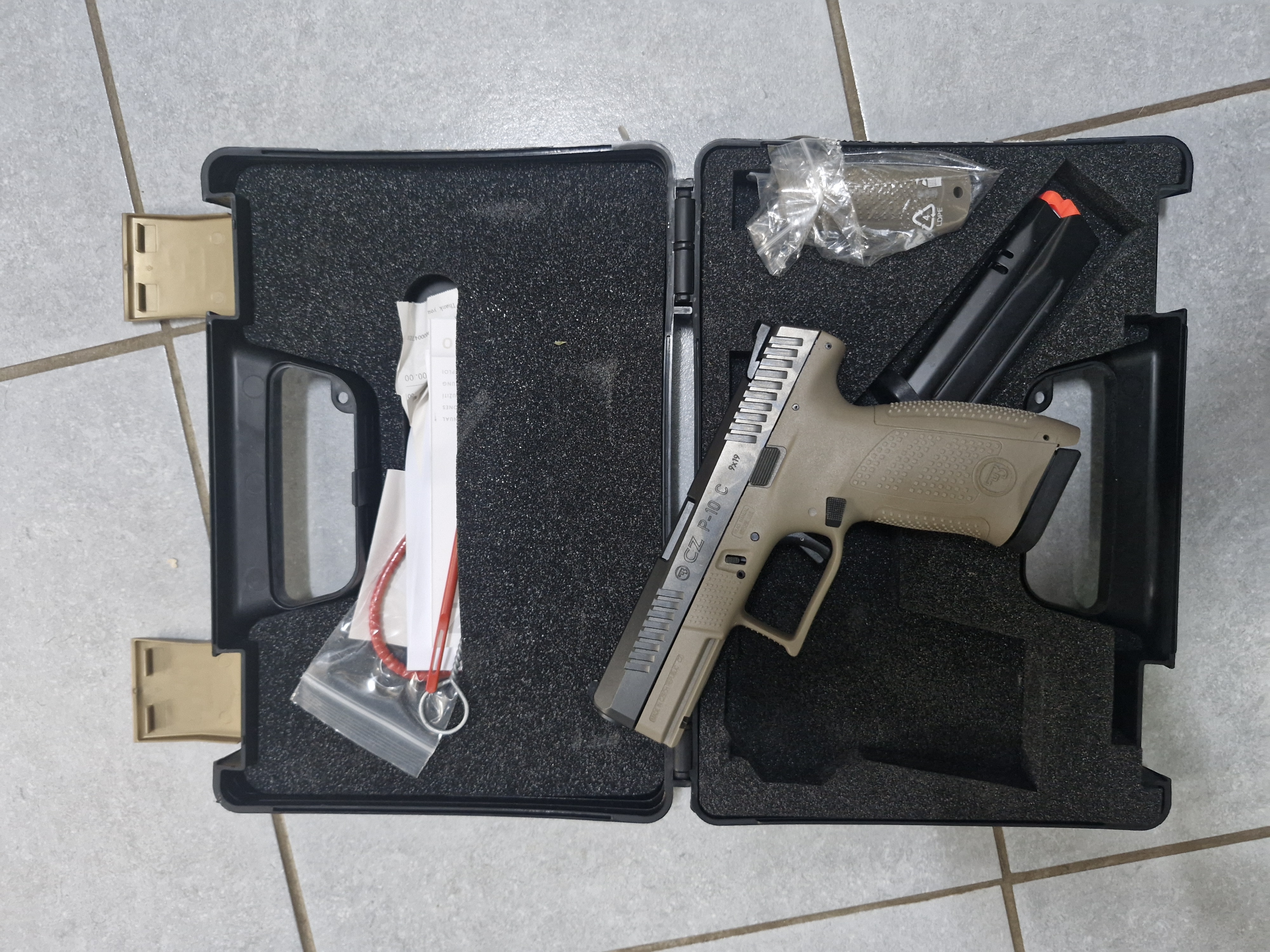 CZ P-10 semi auto handgun - Image 2