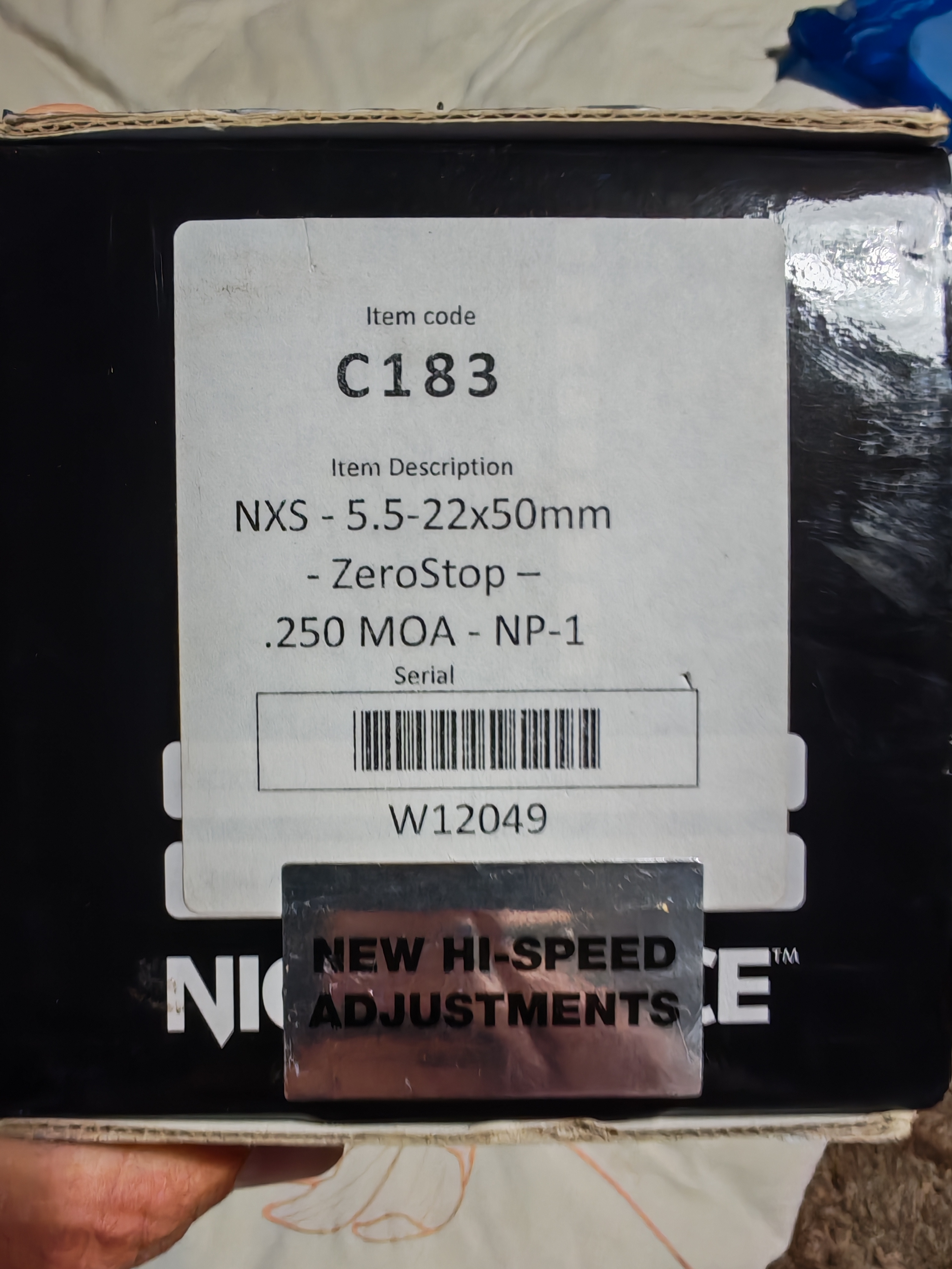 Nightforce NXS scope with zerostop - Image 3