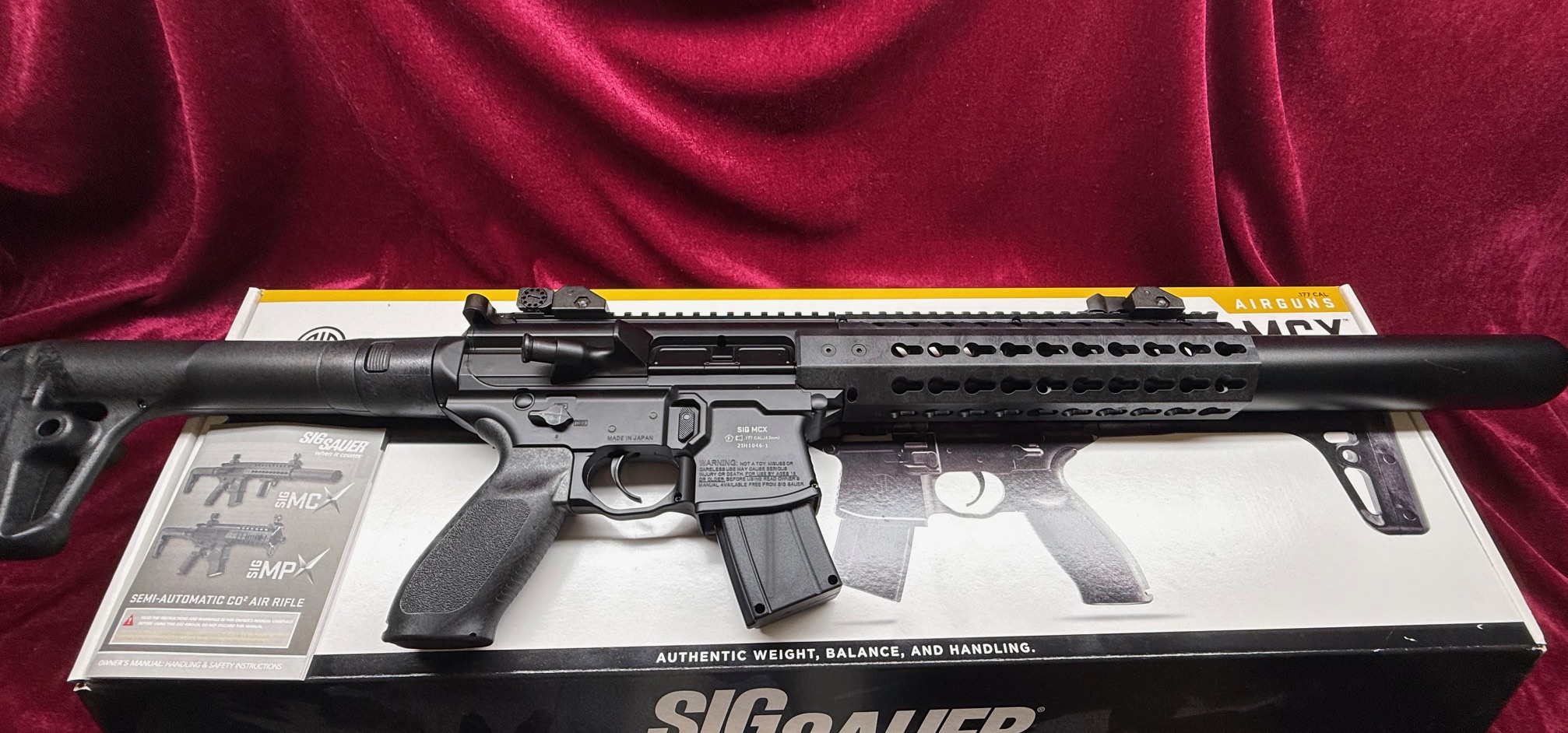 SIG SAUER Airgun,  New and Unfired