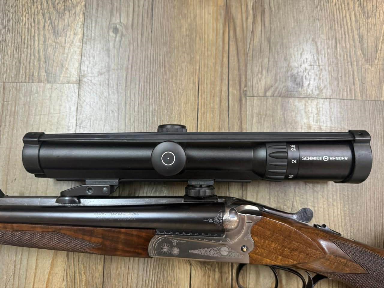 Merkel 9.3x74R Double Rifle - Image 6