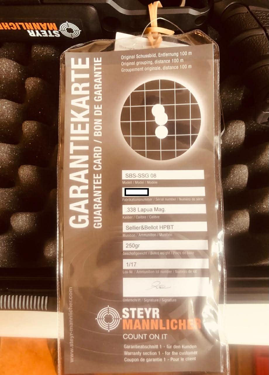 Steyr Mannlicher 338 Lapua SBS-SSG 08 - Image 13