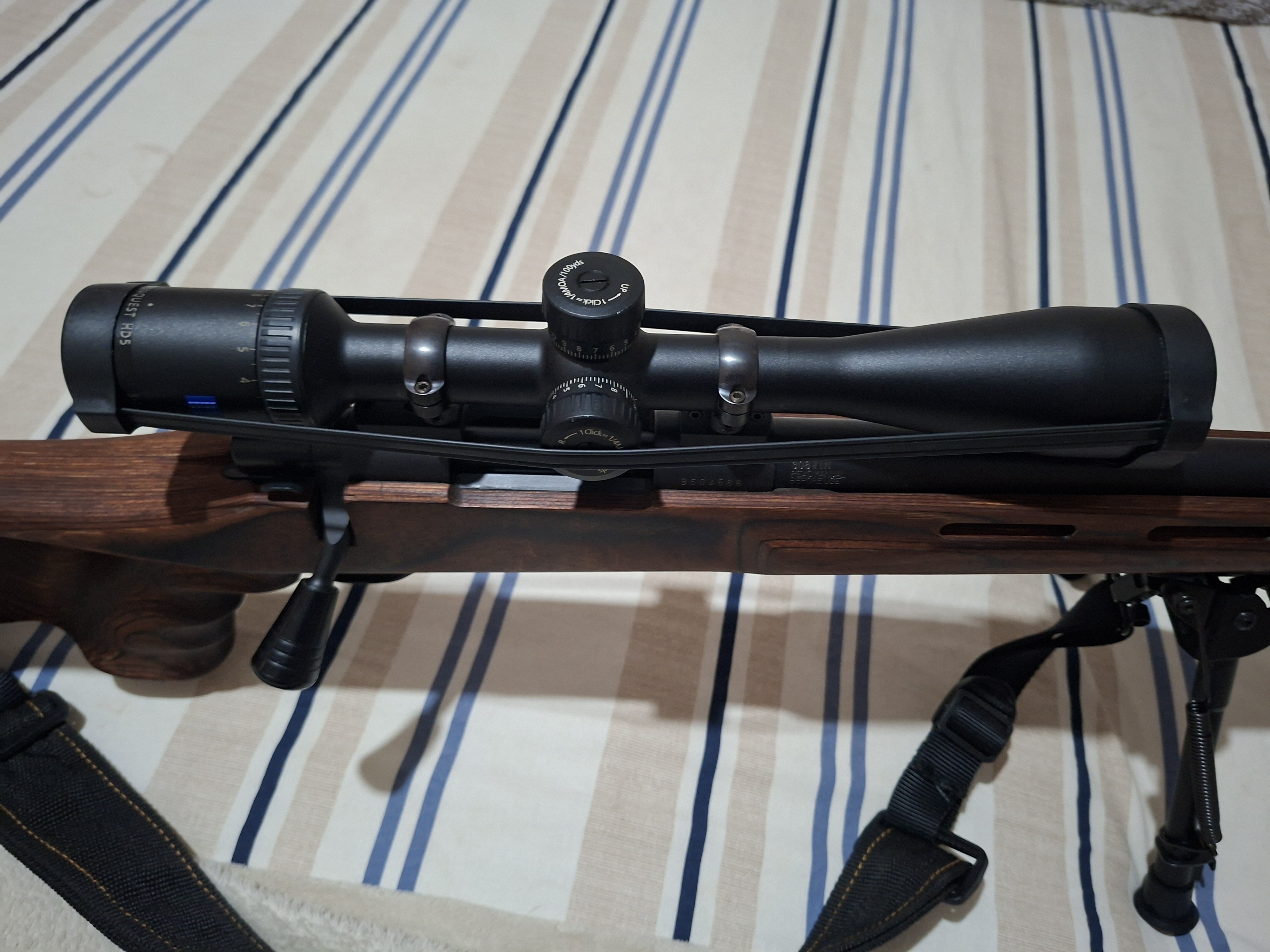 Zeiss Conquest HD5 3-15X42 riflescope with Z-Plex reticle - Image 1