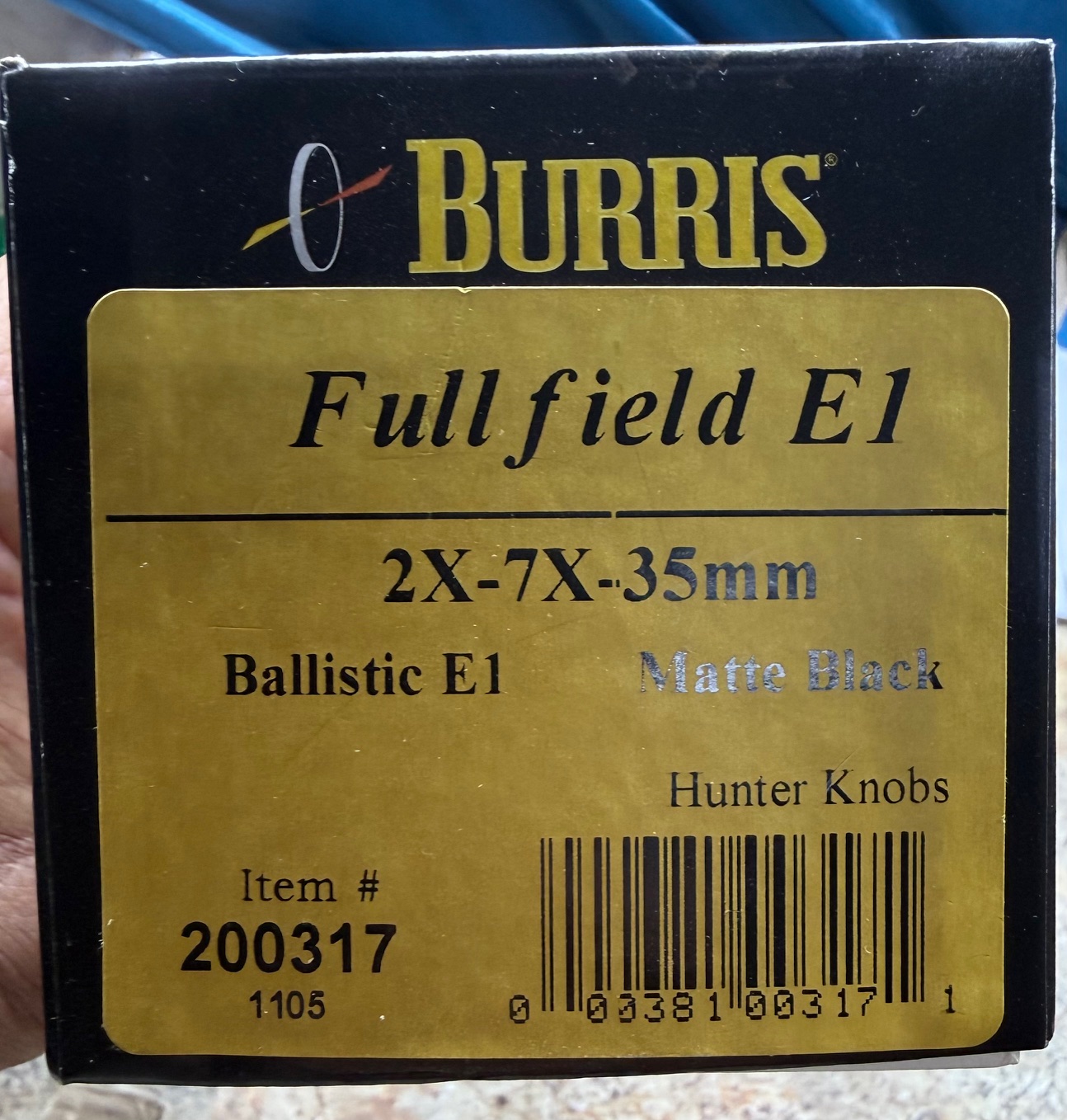 Burris Full field E1 Scope. NEW - Image 4